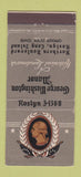 Matchbook Cover - George Washington Manor Roslyn LI NY 30 Strike