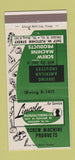 Matchbook Cover - Lincoln Screw Machine Products Chicago IL 30 Strike