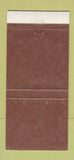 Matchbook Cover - George Town Club Suter's Tavern Washington DC 30 Strike