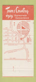 Matchbook Cover - Town and Country Chicago IL restaurant 30 Strike
