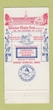 Matchbook Cover - Water Gate Inn Washington DC 30 Strike