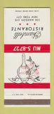 Matchbook Cover - Giambelli Ristorante New York City 30 Strike