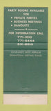 Matchbook Cover - Pat Joyce Tavern Cleveland OH WORN 30 Strike