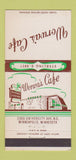 Matchbook Cover - Worwa's Cafe Minneapolis MN 30 Strike