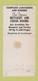 Matchbook Cover - Worwa's Cafe Minneapolis MN 30 Strike
