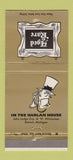 Matchbook Cover - Aged & Rare Harlan House Detroit MI 30 Strike