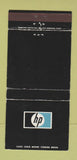 Matchbook Cover - HP Hewlett Packard  30 Strike