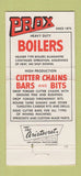 Matchbook Cover - Prox Company Coal Cutting Terre Haute IN 30 Strike
