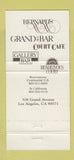 Matchbook Cover - The Biltmore Los Angeles CA 30 Strike