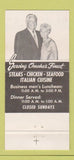 Matchbook Cover - Ross' Steak House Omaha NE Cleopatra Lounge 30 Strike
