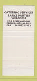 Matchbook Cover - Jamaica Nashville TN 30 Strike