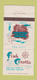 Matchbook Cover - Fish Grotto Portland OR 30 Strike
