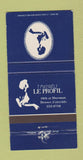 Matchbook Cover - T Michael's Le Profil Denver Colorado WEAR 30 Strike
