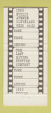 Matchbook Cover - Lasting Movie Picture Restaurant Cleveland OH 30 Strike