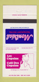 Matchbook Cover - Montreal Restaurant Bistro Toronto ON 30 Strike