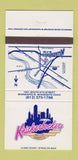 Matchbook Cover - Knickerbocker Bar Cafe Minneapolis MN 30 Strike