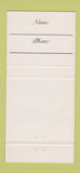 Matchbook Cover - Espartacu's West Hollywood CA 30 Strike