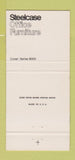 Matchbook Cover - Steelcase Office Furniture Cheyenne WY 30 Strike