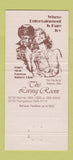 Matchbook Cover - The Living Room Youngstown OH 30 Strike