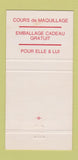 Matchbook Cover - Les Fragrances Mode Ste Foy QC 30 Strike