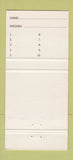 Matchbook Cover - BJ Bull's Brampton ON 30 Strike