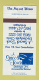 Matchbook Cover - Smooth Touch Electrolysis Burlington Hamilton ON 30 Strike