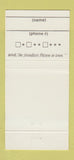 Matchbook Cover - The Pitstop Casino Nite Club Pahrump NV 30 Strike