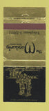 Matchbook Cover - The Mandarin Hong Kong 30 Strike