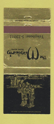 Matchbook Cover - The Mandarin Hong Kong 30 Strike