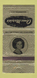 Matchbook Cover - Anna Maria's Washington DC Restaurant 30 Strike