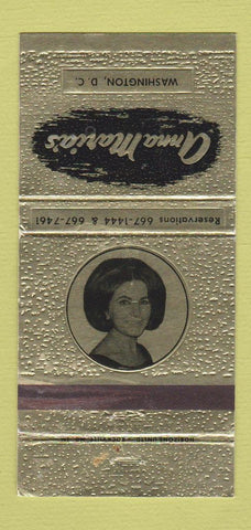 Matchbook Cover - Anna Maria's Washington DC Restaurant 30 Strike