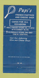 Matchbook Cover - L' Auberge Hollywood CA French Restaurant WEAR 30 Strike