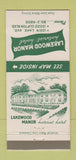 Matchbook Cover - Lakewood Manor Motor Hotel Cleveland OH 30 Strike