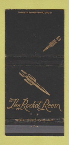 Matchbook Cover - The Rocket Room Los Angeles CA 30 Strike