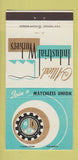 Matchbook Cover - Allied Industrial Workers Union Milwaukee WI 30 Strike