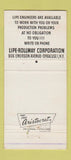 Matchbook Cover - Lipe Rollway Corp Syracuse NY 30 Strike