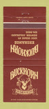 Matchbook Cover - Buckhorn Exchange Denver Colorado 30 Strike
