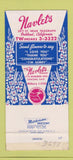 Matchbook Cover - Navlet's Nursery Concord CA Oakland 30 Strike