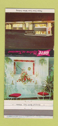 Matchbook Cover - Zimlich Flowers Mobile AL 30 Strike