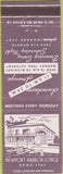 Matchbook Cover - Matchbook Cover Elks Club Newport Harbor CA