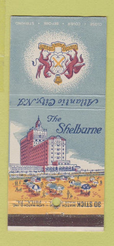Matchbook Cover - Shelburne Hotel Atlantic City NJ 30 Stick