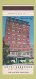 Matchbook Cover - Hotel Suburban East Orange NJ 30 Strike