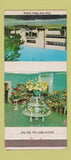 Matchbook Cover - Corham Flowers Artificial White Plans NY TAPED 30 Strike