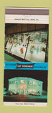 Matchbook Cover - Zimlich Flowers Mobile AL WEAR 30 Strike