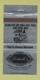 Matchbook Cover - Lomeli's Italian Restaurant Gardena CA WEAR 30 Strike