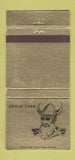 Matchbook Cover - Nielsen's Restaurant Elmwood Park IL Viking 30 Strike