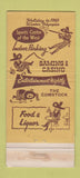 Matchbook Cover - Newt Crumley's Holiday Reno NV casino 30 Strike
