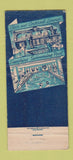 Matchbook Cover - President Hotel Atlanta City NJ WEAR 21 Strike Feature