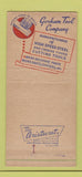 Matchbook Cover - Gorham Tool Company Detroit MI 30 Strike