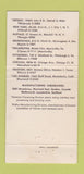 Matchbook Cover - Wall Colmonony Corp Detroit MI Alloy WEAR 30 Strike